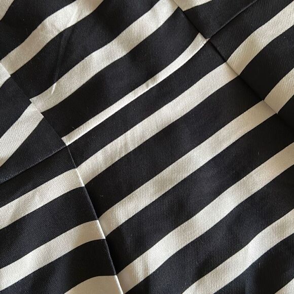 H&M Black and White Striped Dress Size 4 - Picture 9 of 11
